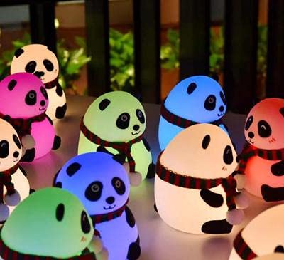Silicon Touch Panda Lamp Lamp