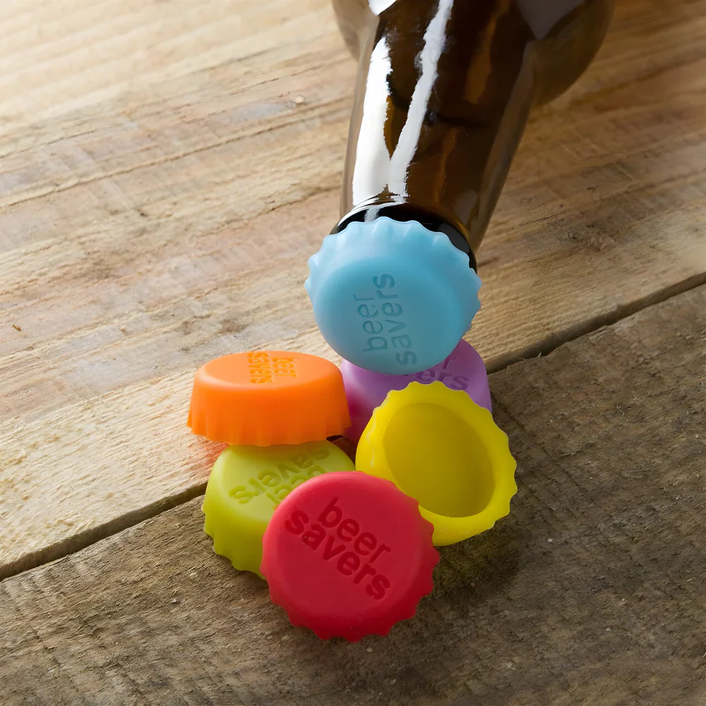 Silicone Bottle Saver Caps - Home & Kitchen