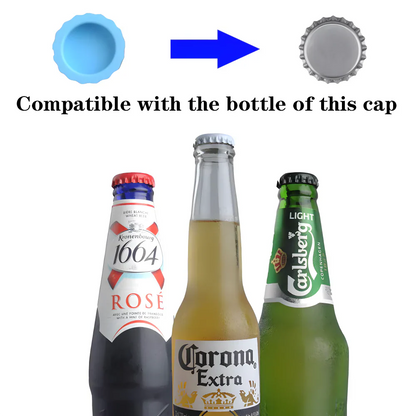 Silicone Bottle Saver Caps - Home & Kitchen
