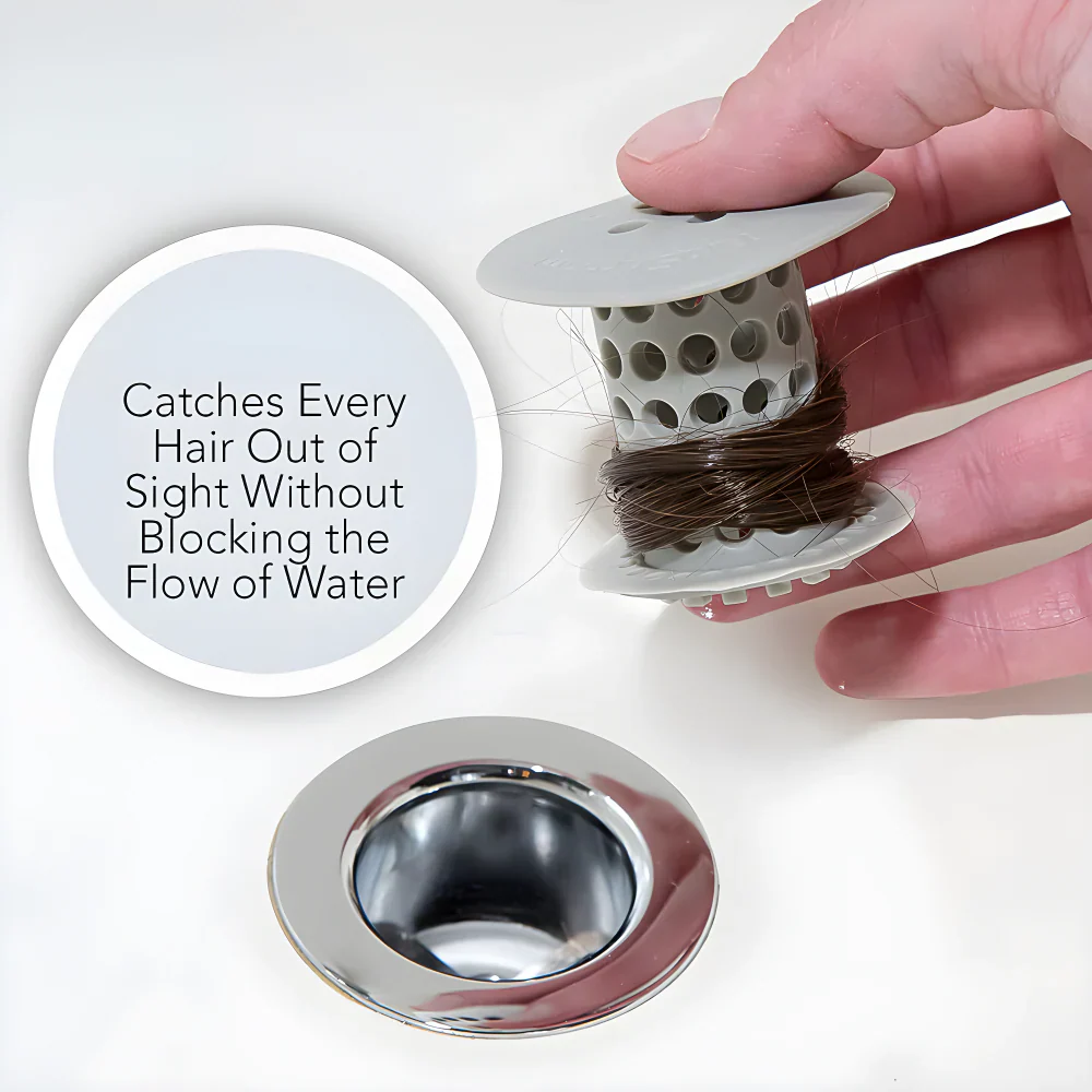 Silicone Drain Hair Catcher - Home Improvement
