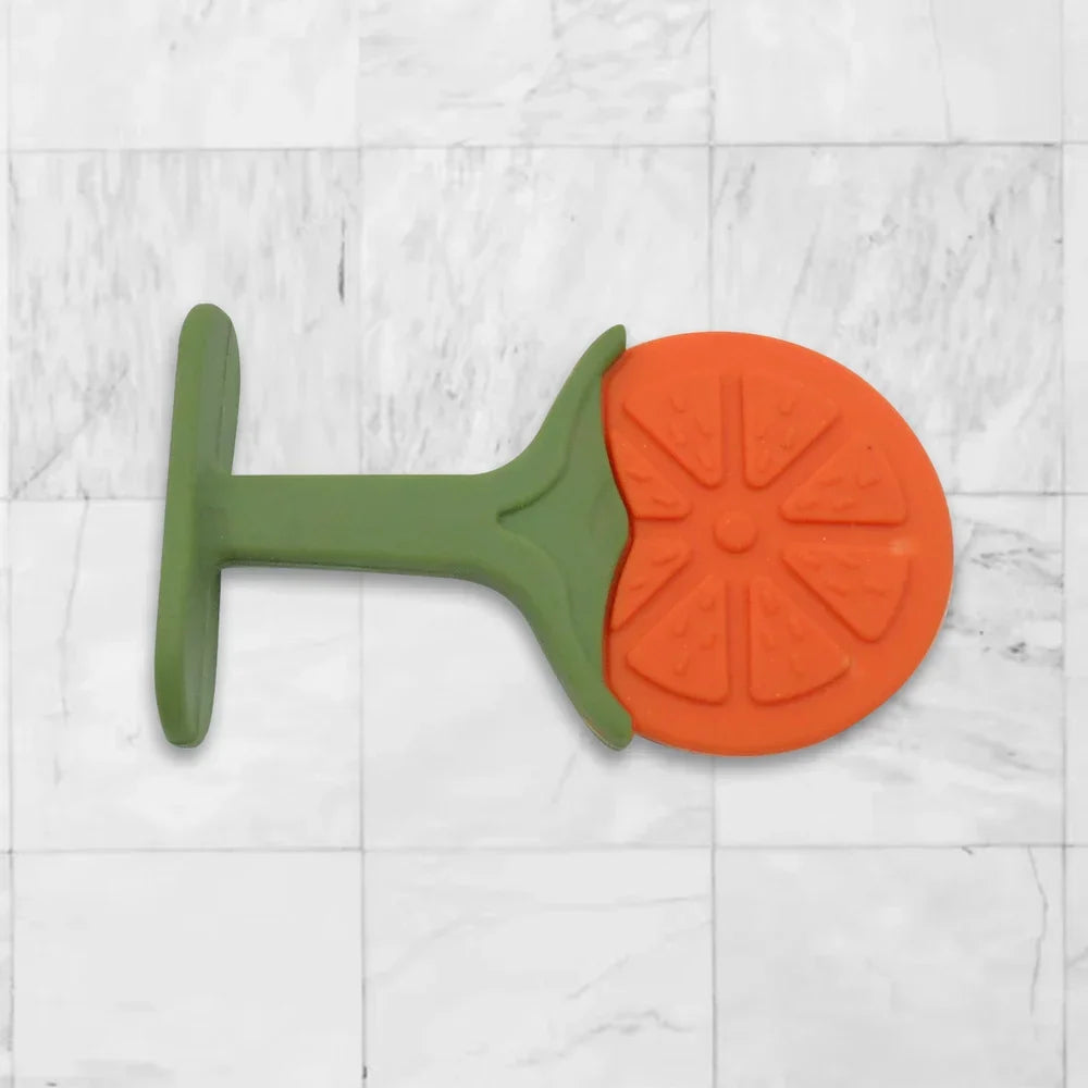Best silicone fruit shape baby teether - teethers | 2025 | fast shipping