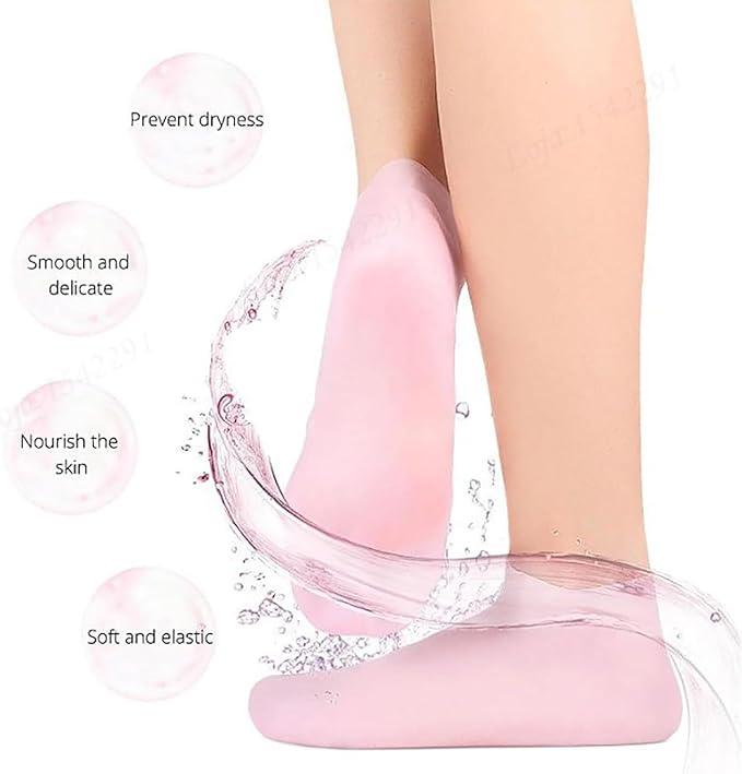 Silicone Gel Heel Socks Adjustable socks