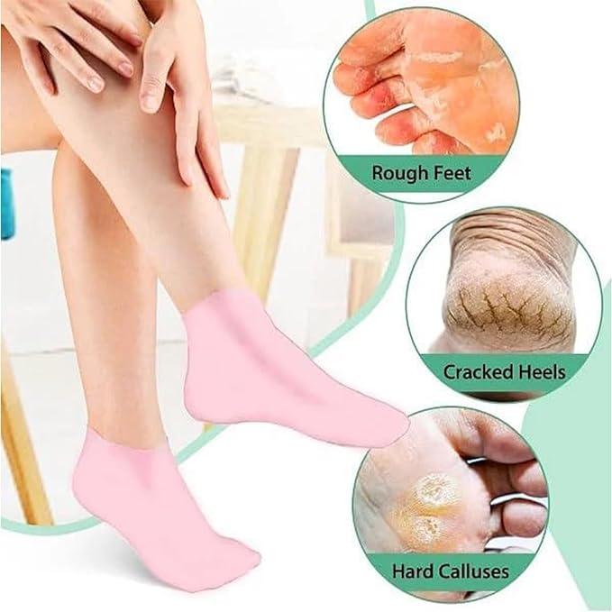 Silicone Gel Heel Socks Adjustable socks