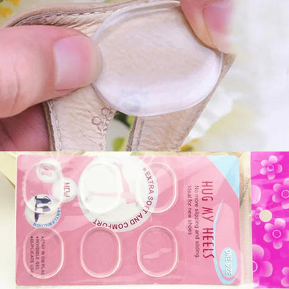 Shock Absorbing Silicone Heel Pad