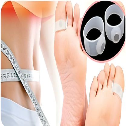 Silicone Magnetic Toe Rings – Pair