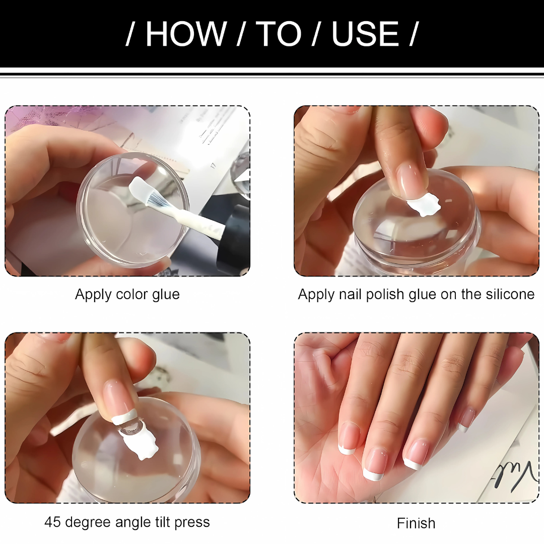 Silicone Nail Stamper