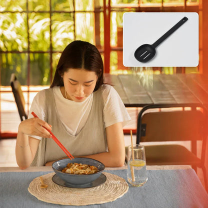 Silicone Non-Stick Heat Resistant Spoon (1 Pc) - Kitchen Tool