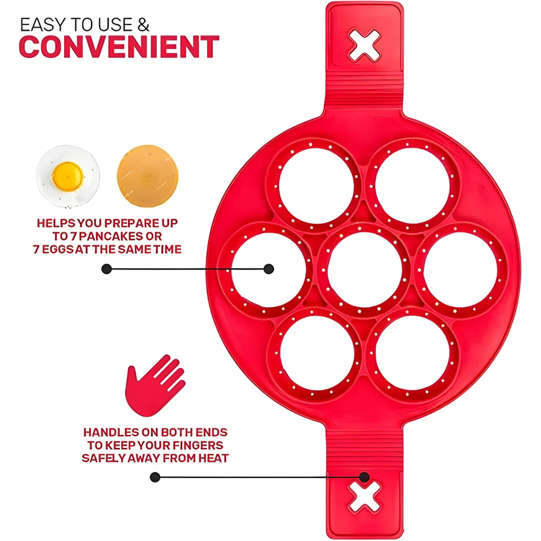 Silicone Non Stick Pancake Maker Molds