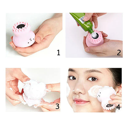 Best silicone octopus face scrubber - skin cleansing brushes & systems | 2025 | fast shipping