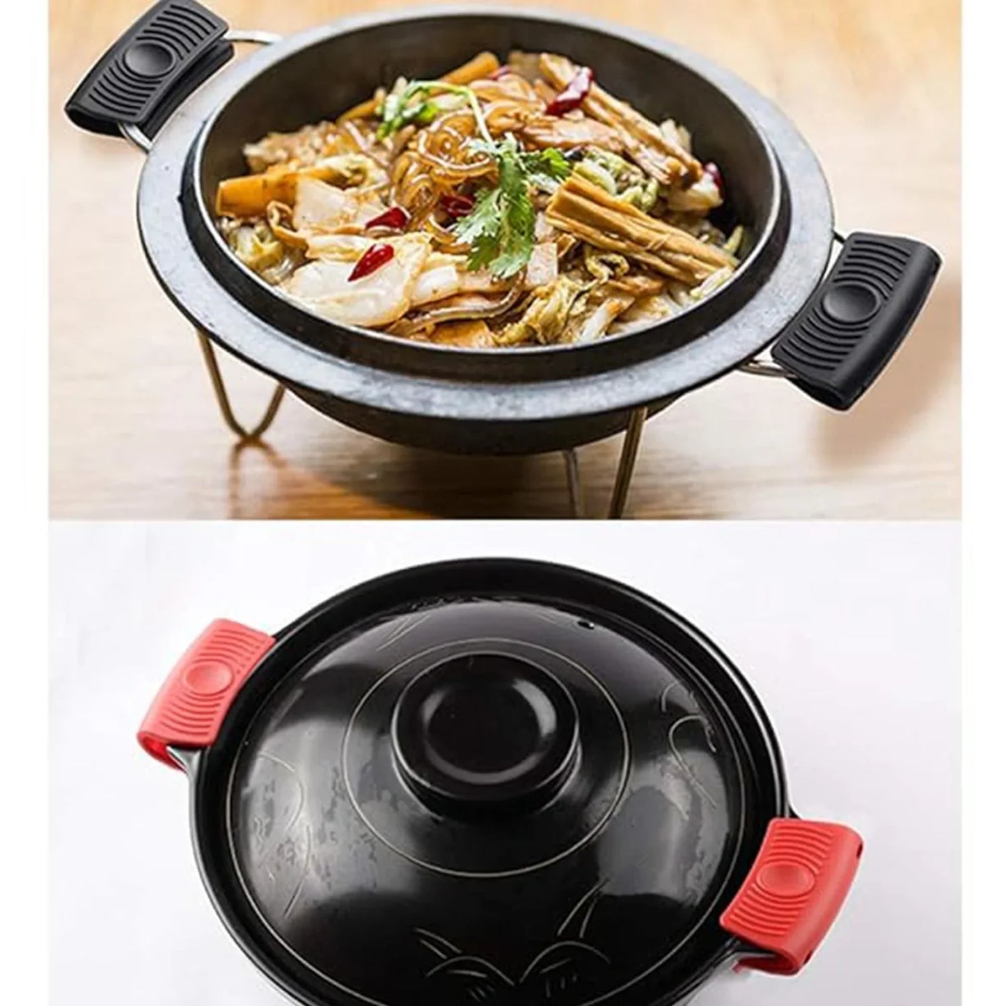 Best silicone pot handle covers (2 pc) - oven mitts & holders | 2025 | fast shipping