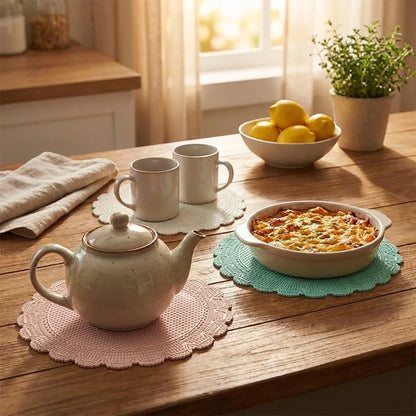 Best silicone round heat resistant mat (2 pc set) - trivets | 2026 | fast shipping