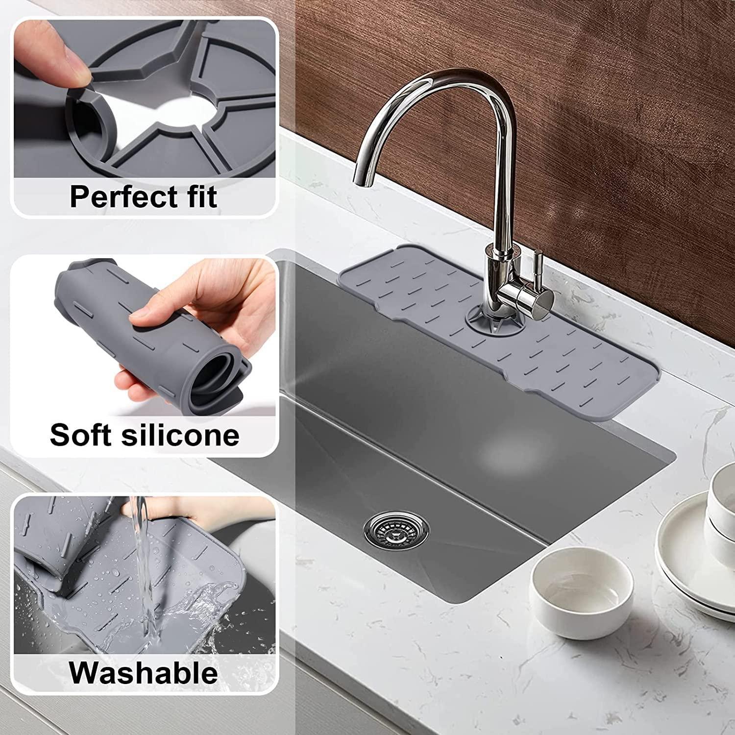 Silicone Sink Faucet Mat Free Size Faucet Mat