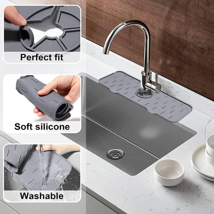 Silicone Sink Faucet Mat Free Size Faucet Mat