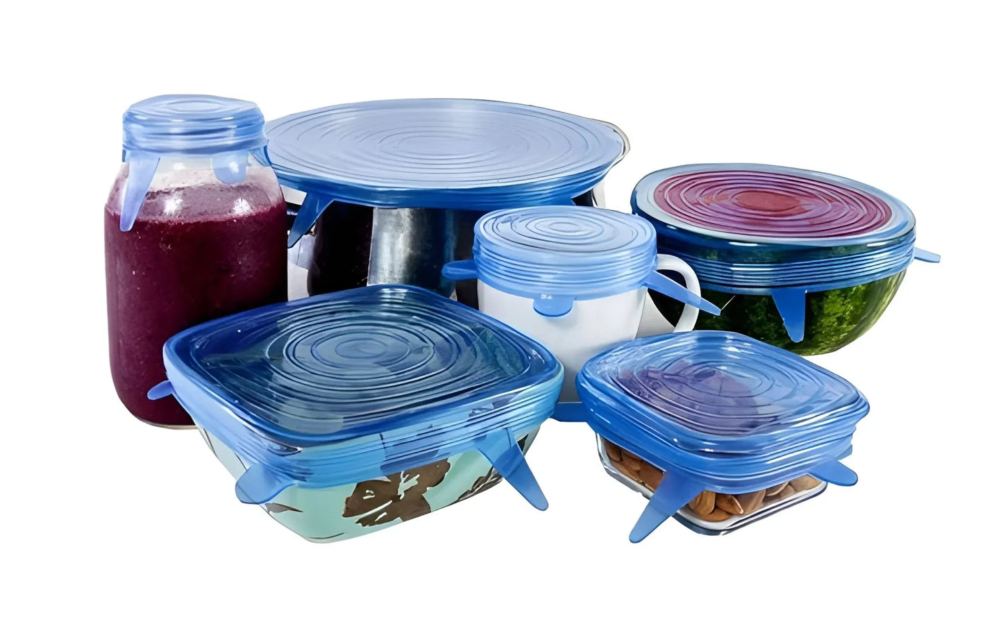 Best silicone stretch lids reuseable - 2025 | fast shipping
