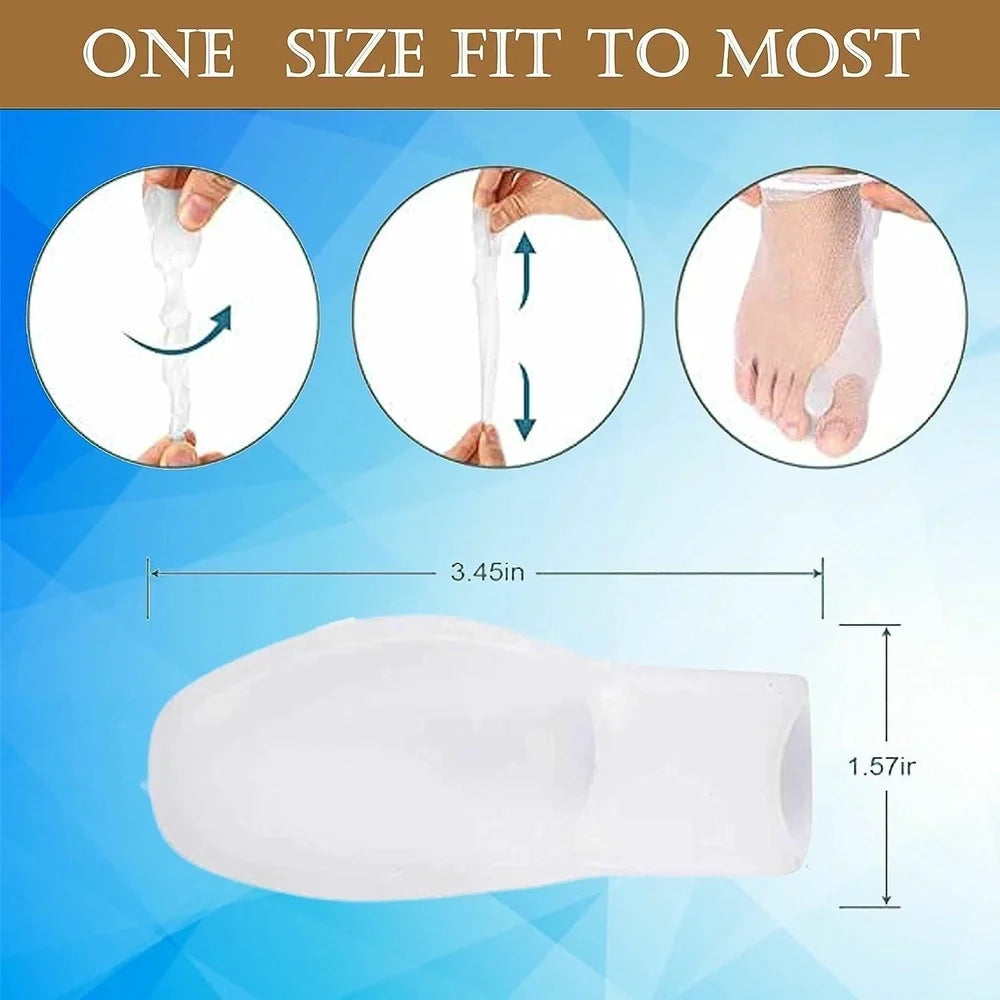 Silicone Toe Separator for Bunion Relief