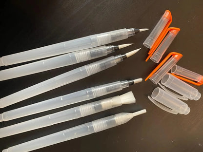 Silicone Watercolor Brushes