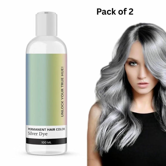 Silver Hair Dye Color