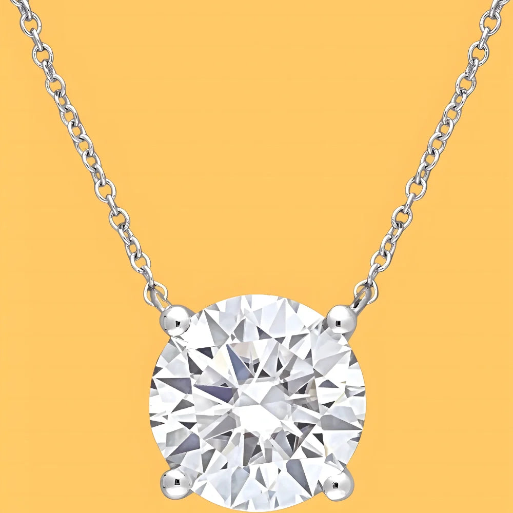 Silver Stone Necklace