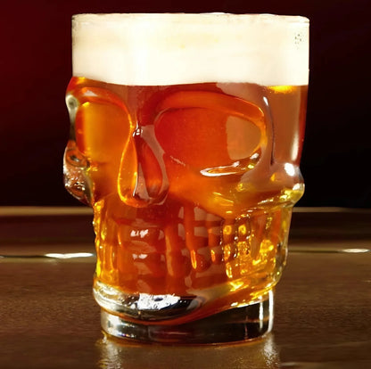 Skull Shaped Beer Glass