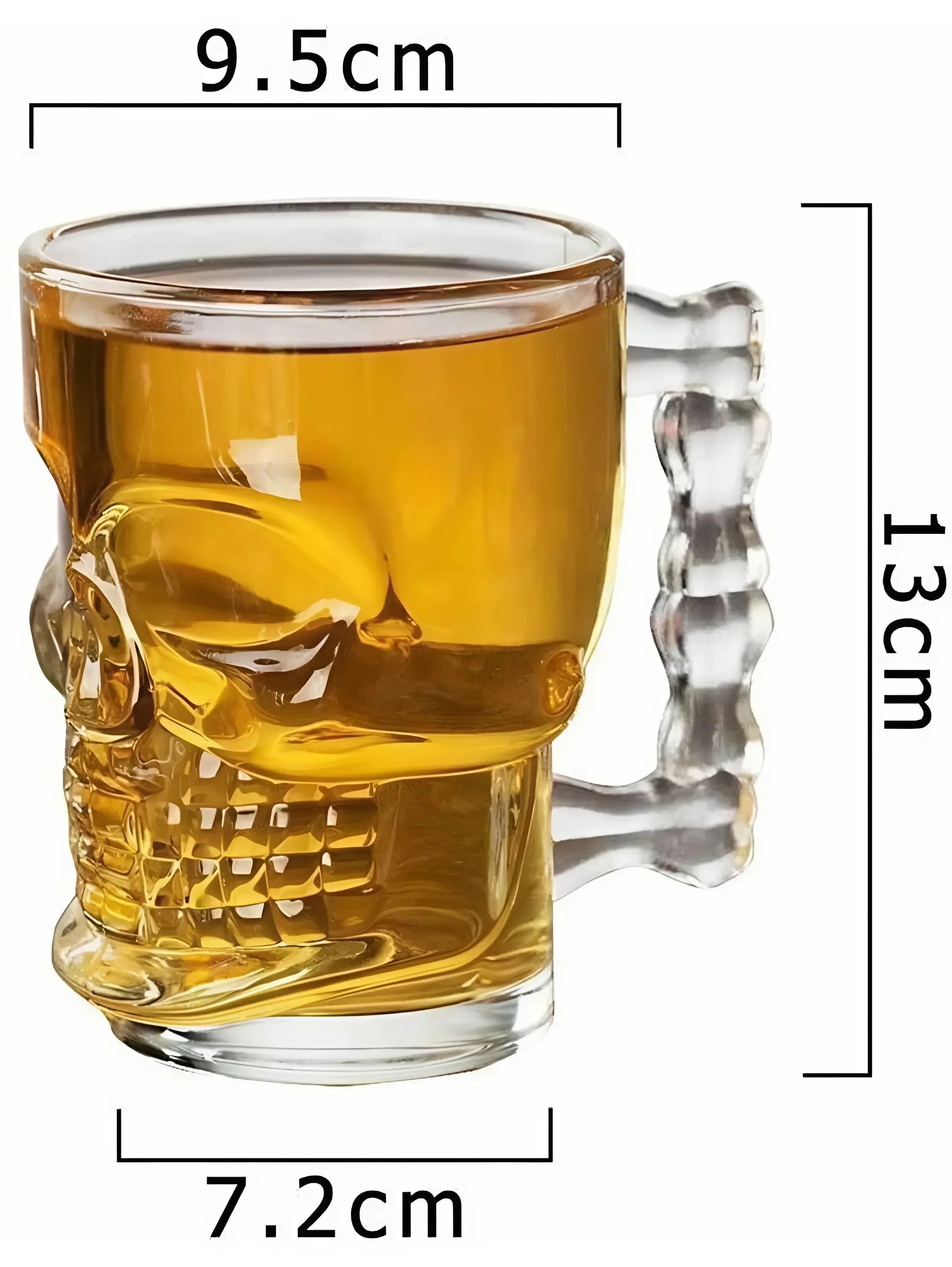 Skull Shaped Beer Glass