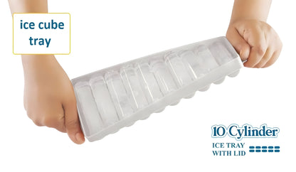 Sleek Cylinder Ice Trays (Pack of 2) Kitchenware