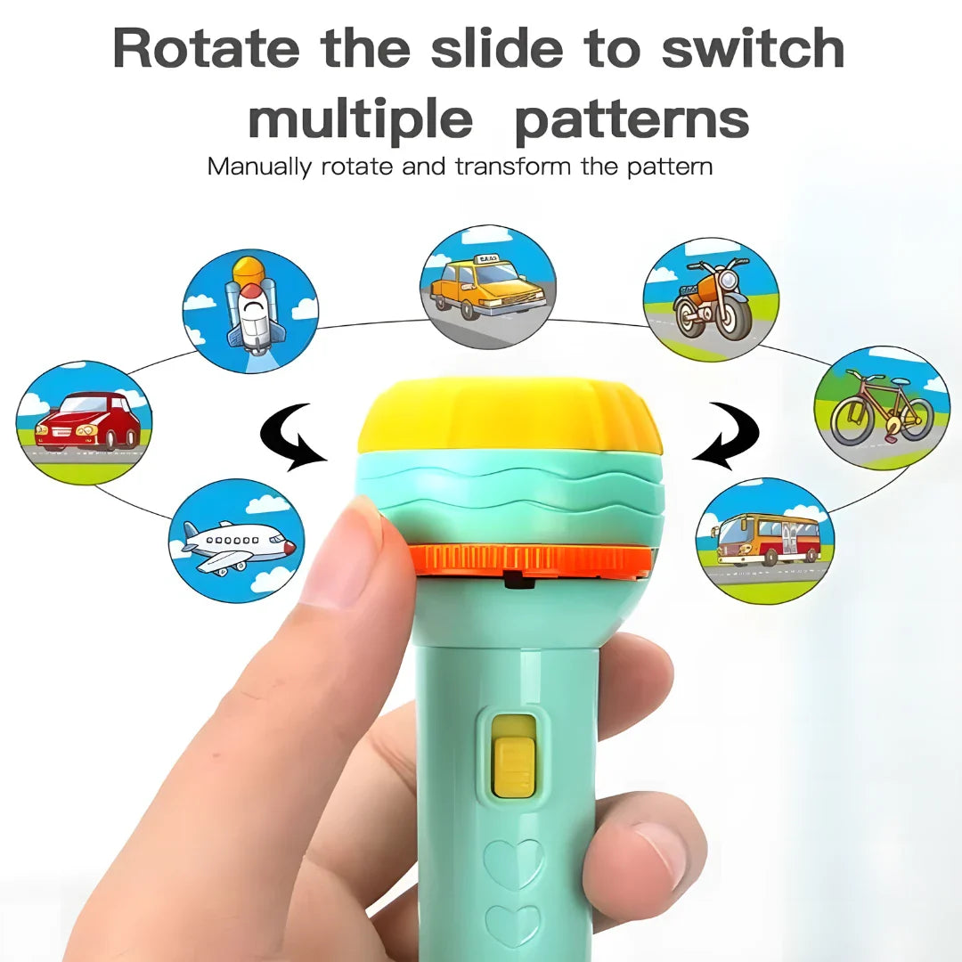 Slide Flashlight Torch For Kids Toy