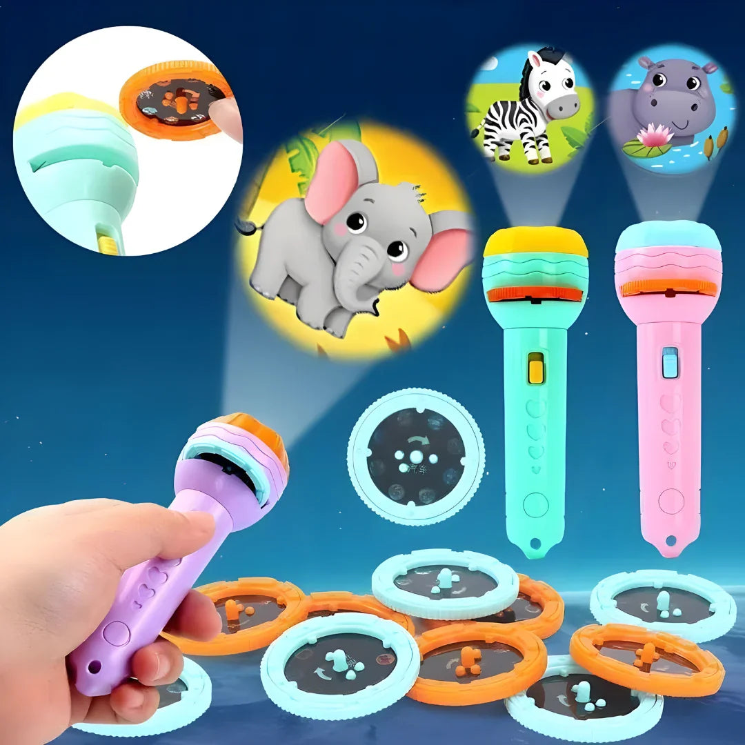Slide Flashlight Torch For Kids Toy