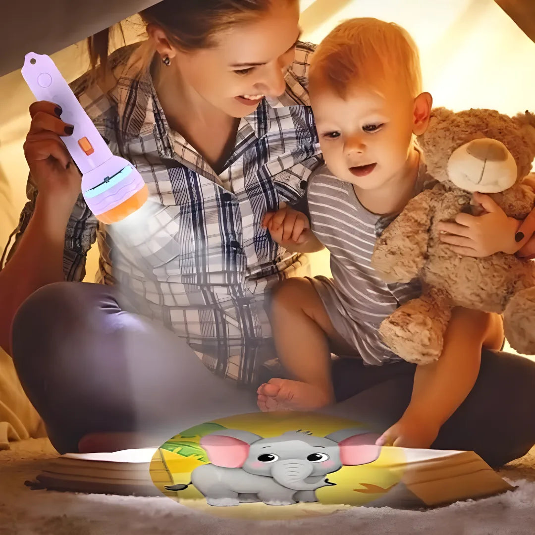 Slide Flashlight Torch For Kids Toy