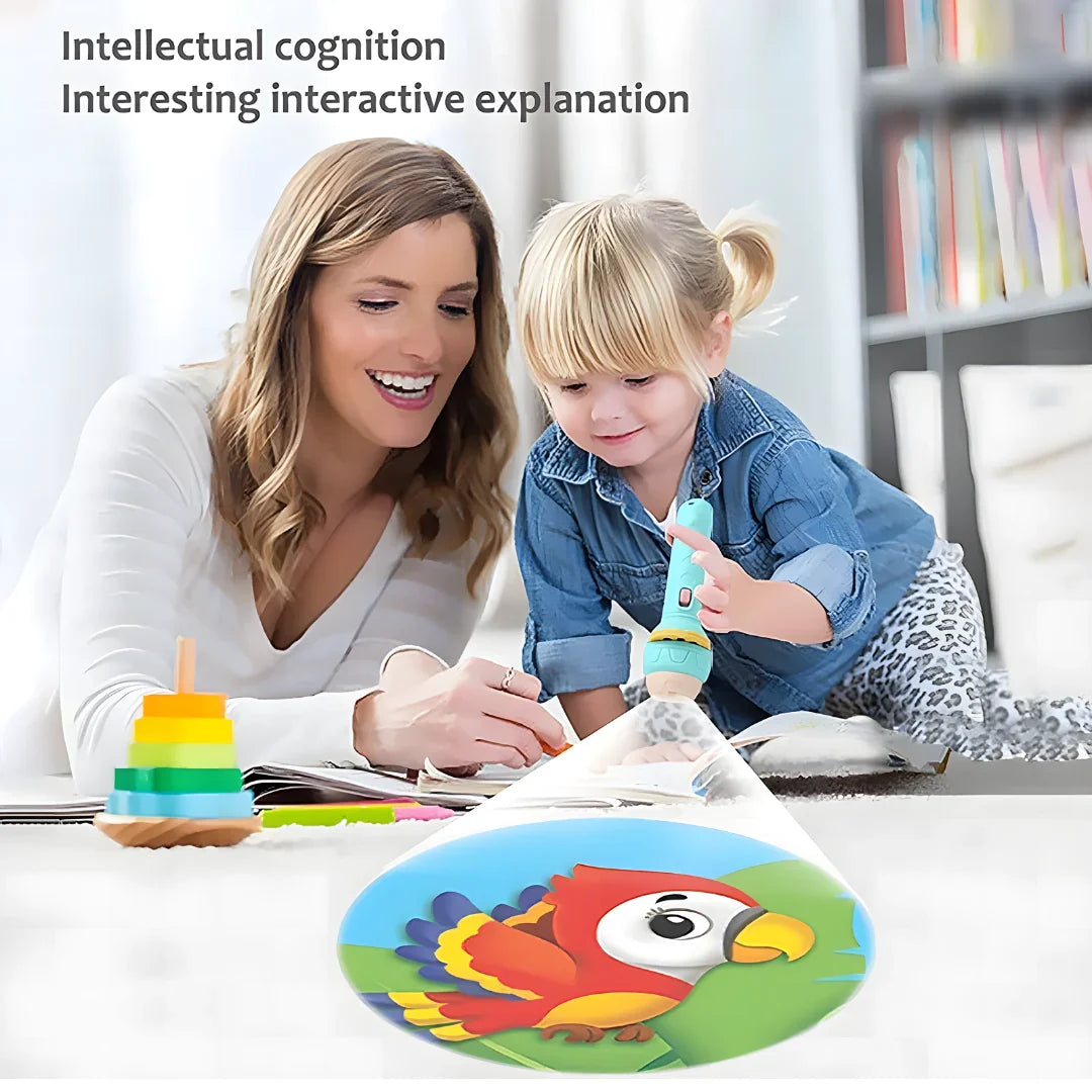 Slide Flashlight Torch For Kids Toy