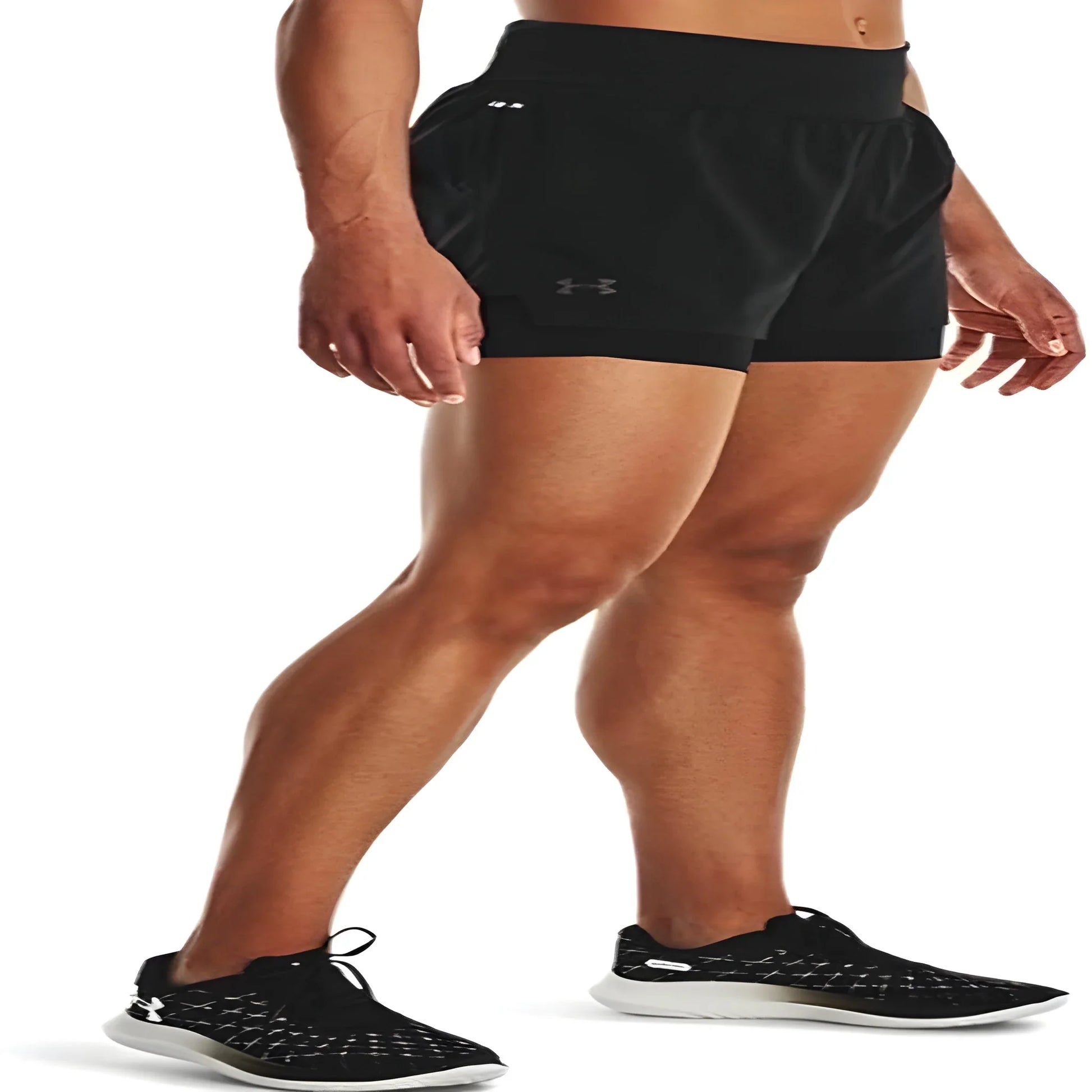 Slim Fit 2 in 1 Running Shorts