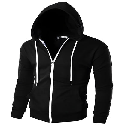 Slim Fit Printed Hoodies clothing