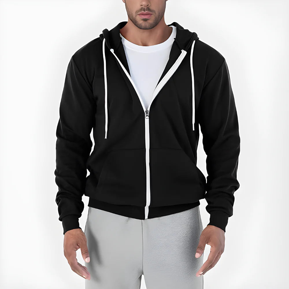 Slim Fit Printed Hoodies clothing
