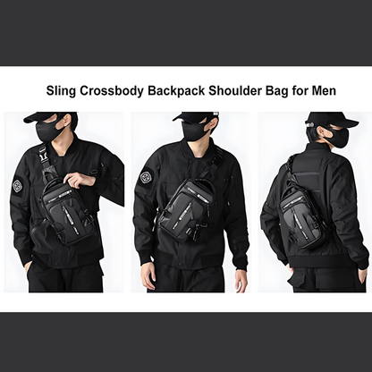 Sling Bag with USB Charging Port