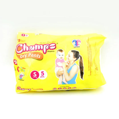 Best small champs diaper pants- (s5 pcs) pull-up diapers | 2025 | fast shipping