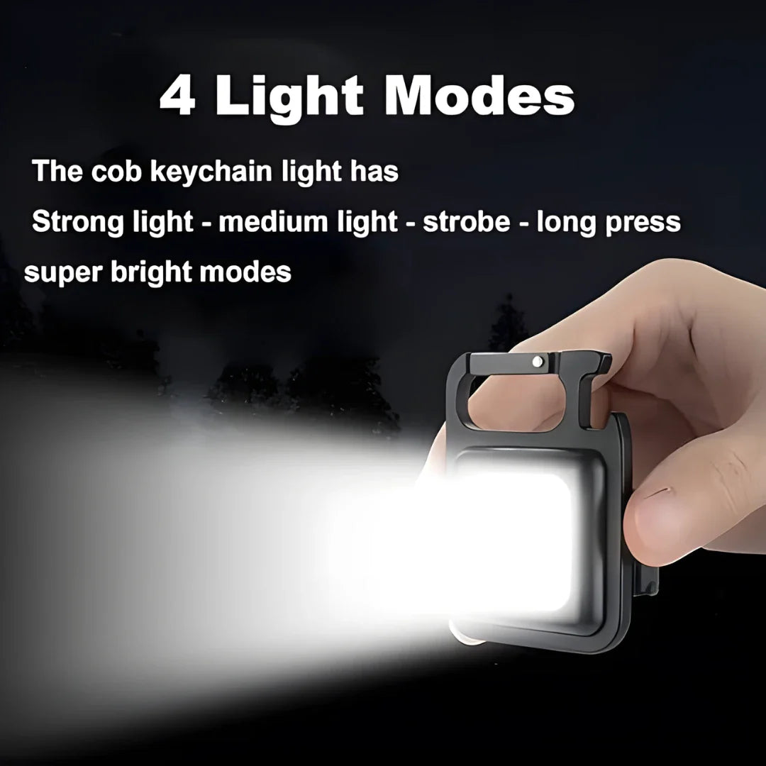 Small Flashlights Rechargeable Keychain