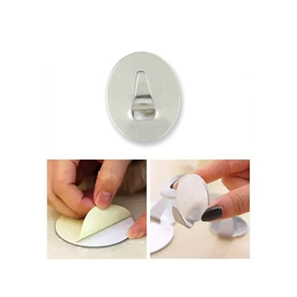 Small Stainless Steel Wall Hook 36 Pc - Home Improvement