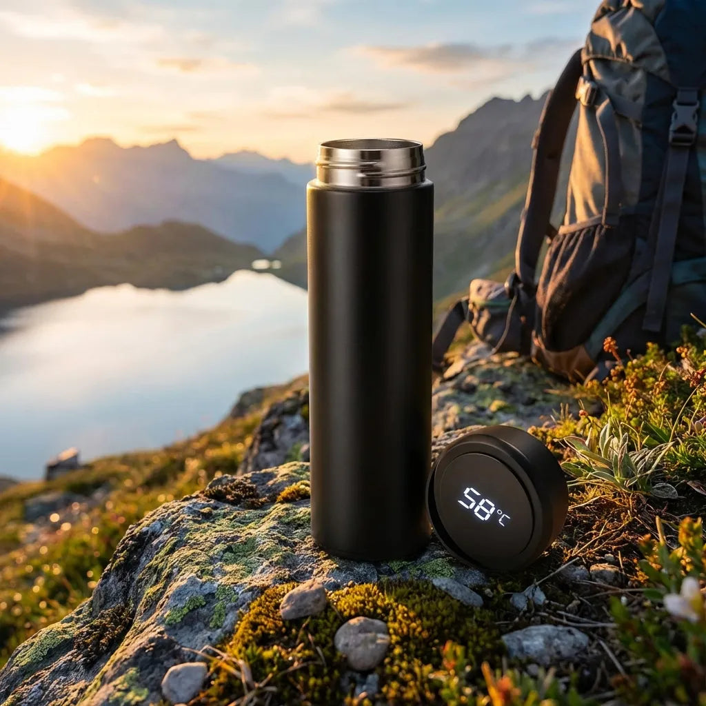 Best smart stainless steel flask – led display - thermoses | 2026 | fast shipping
