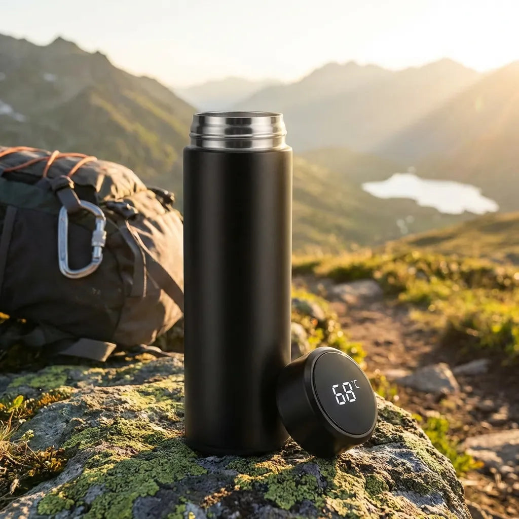 Best smart stainless steel flask – led display - thermoses | 2026 | fast shipping