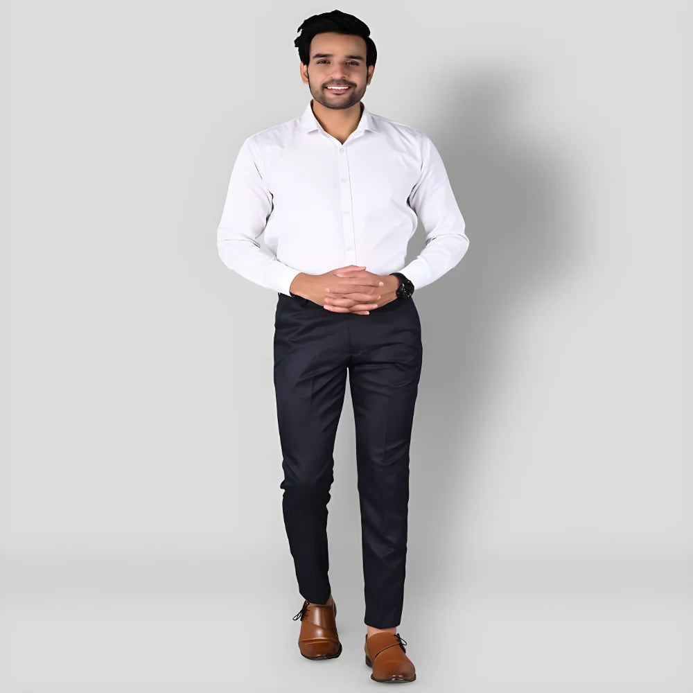 Smart Stretch Formal Trousers