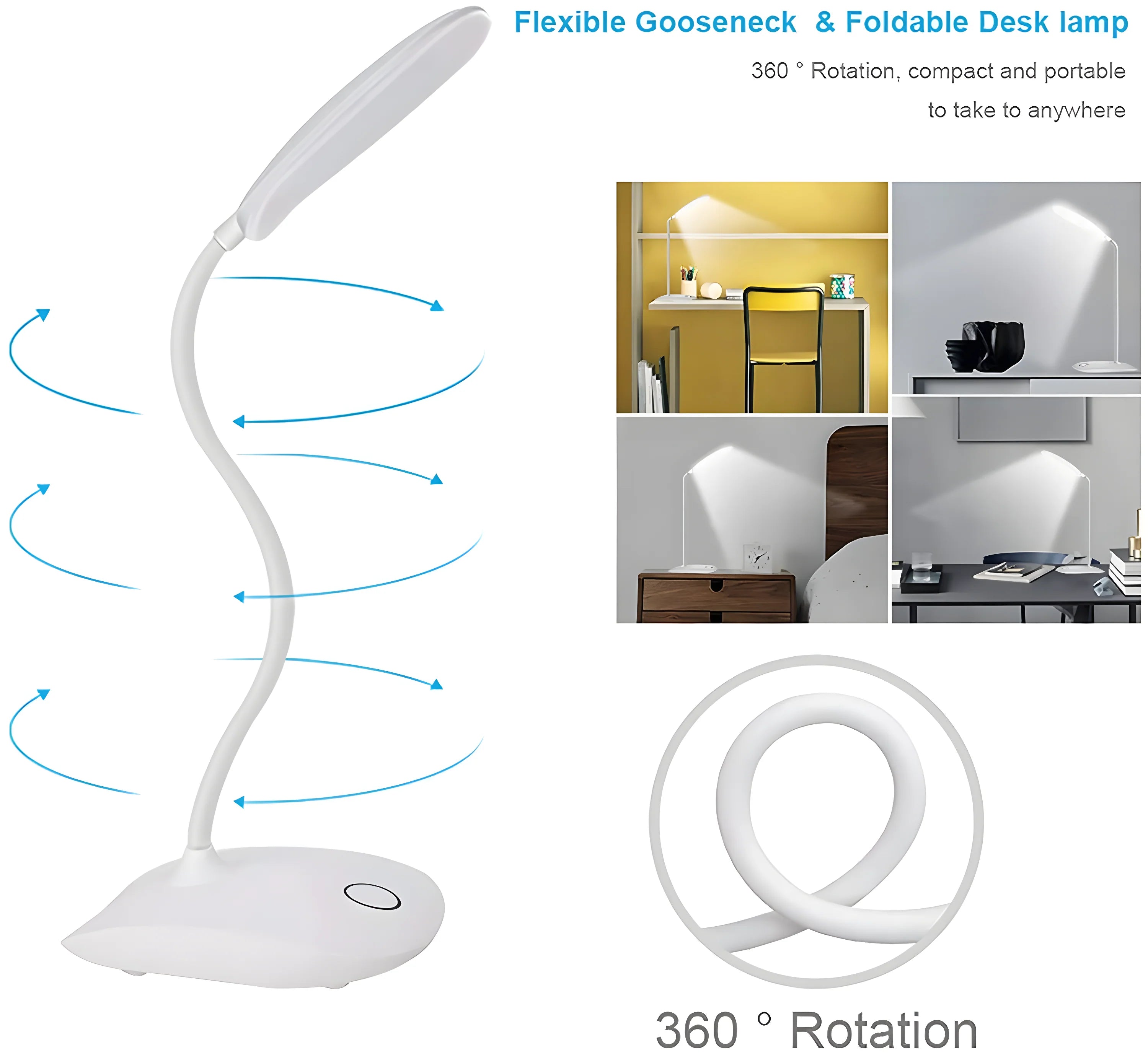 Smart Touch Study Lamp