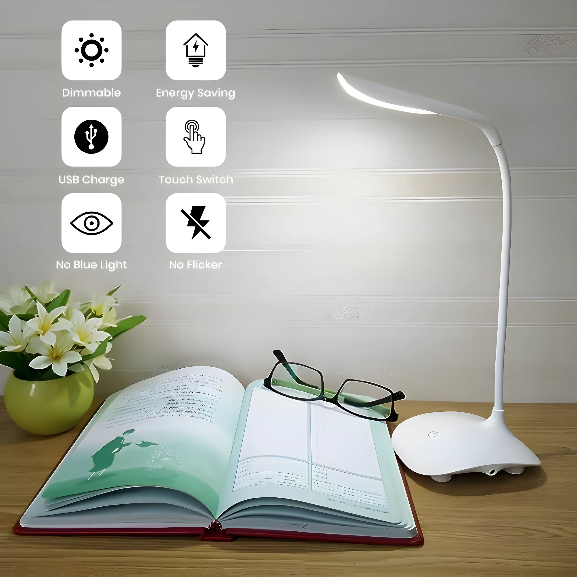 Smart Touch Study Lamp Electronics