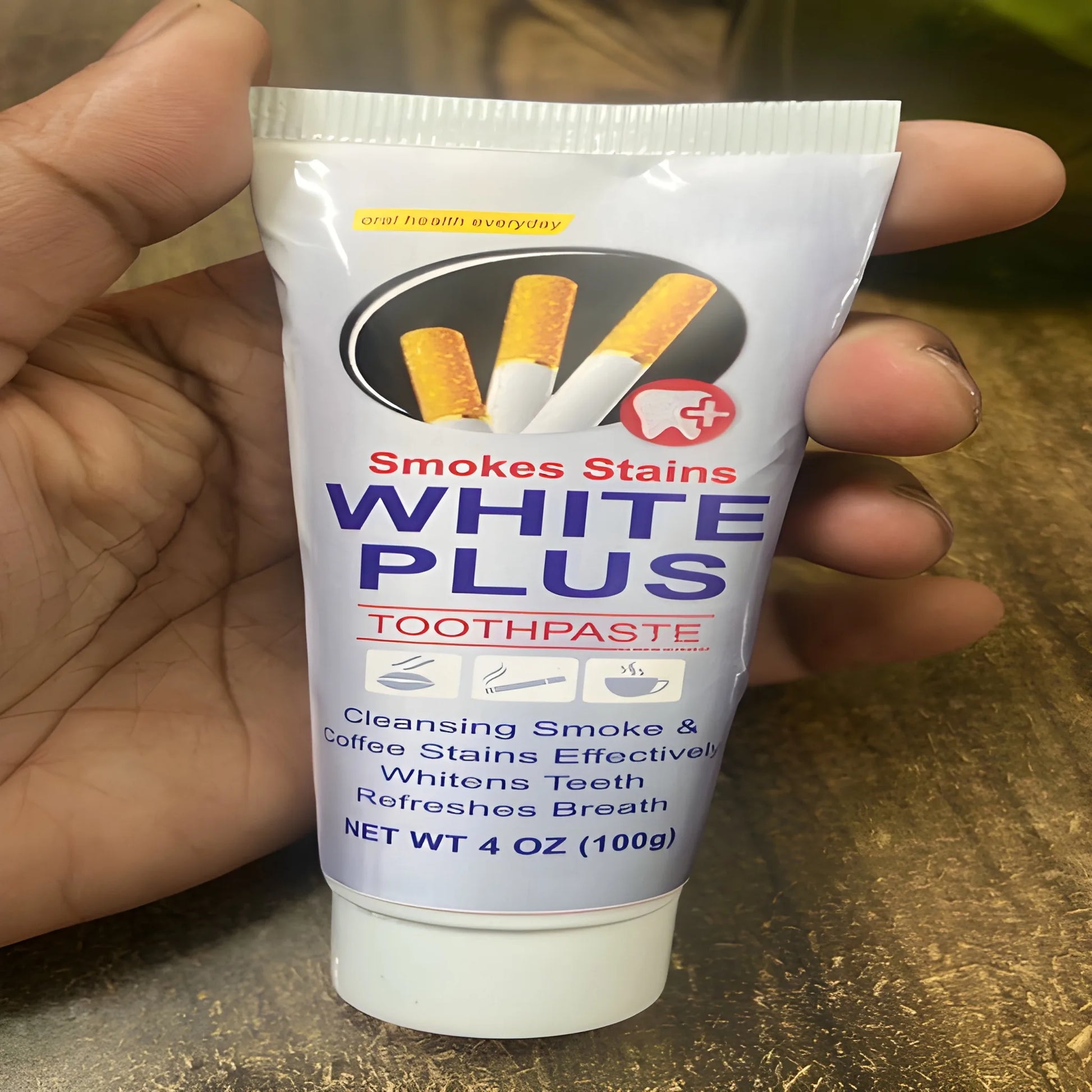 Smoke Stain Toothpaste – 200g x 2