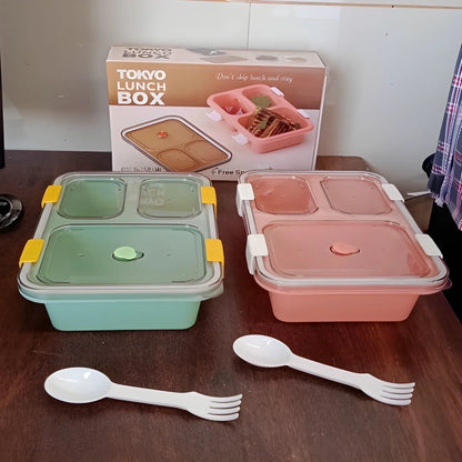 Best snaplock 3-compartment lunch box - containers | 2025 | fast shipping