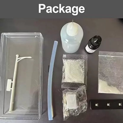 Snow Scene Light Street Lamp