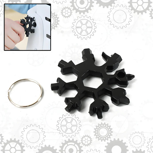 Best snowflake multi-tool keychain - winter sports & activities | 2025 | fast shipping