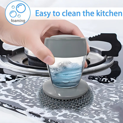 Soap Dispensing Scrub Brush