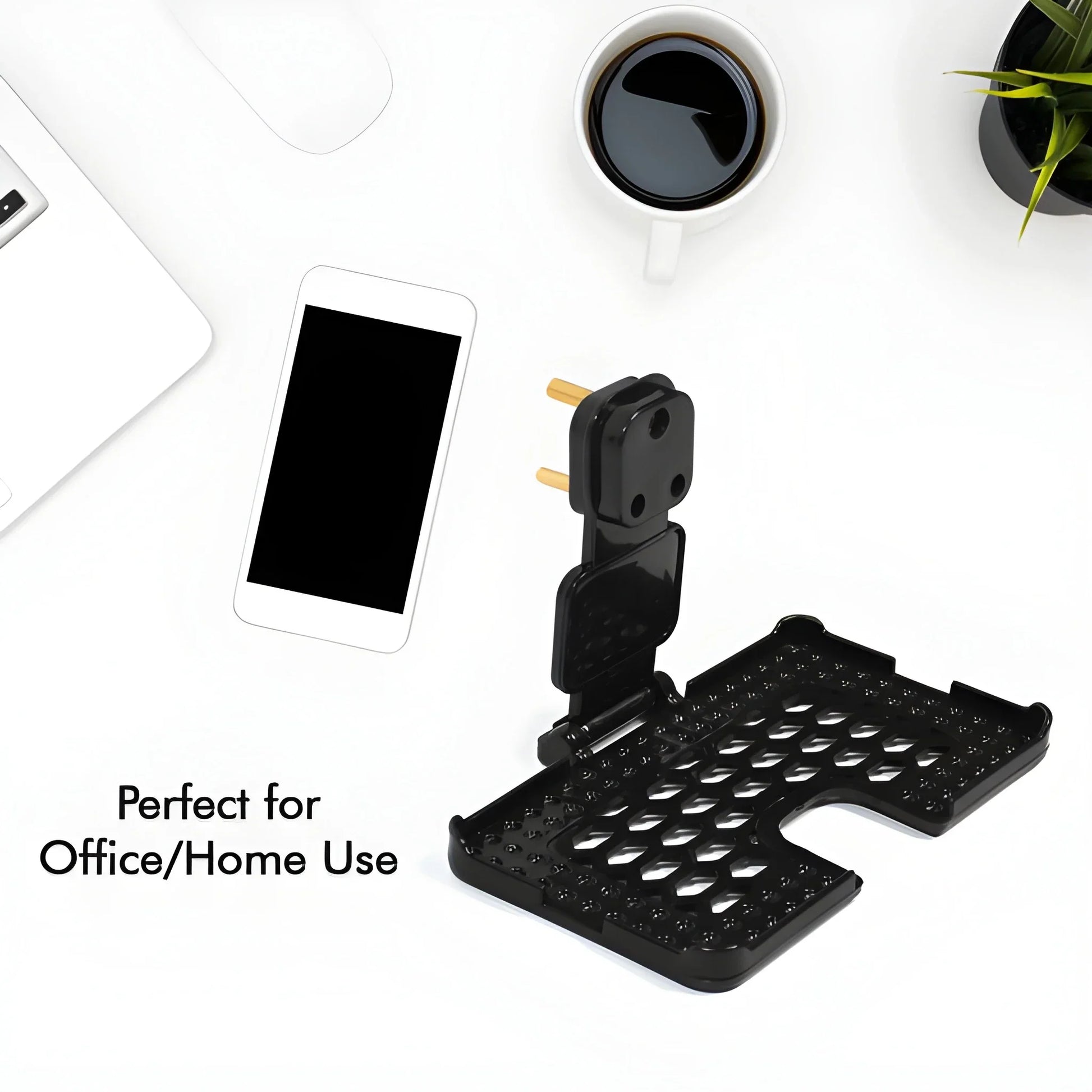Socket-Mounted Phone Charging Stand - mobile accessories