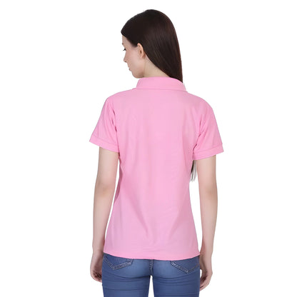 Soft Pink Polo T Shirt