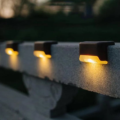 Solar Deck Lights Outdoor Combo (Pack of 4)