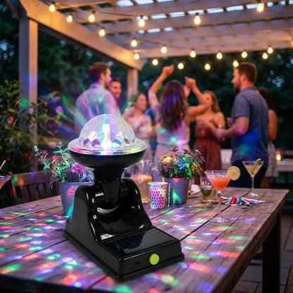 Best solar disco light with power bank - special effects lighting | 2026 | fast shipping